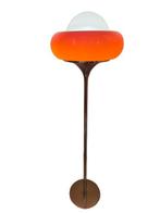 Tulip vloerlamp Harvey Guzzini vintage design lamp, Ophalen of Verzenden, Gebruikt