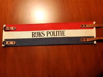 Vintage Rijks Politie Armband beschikbaar voor biedingen