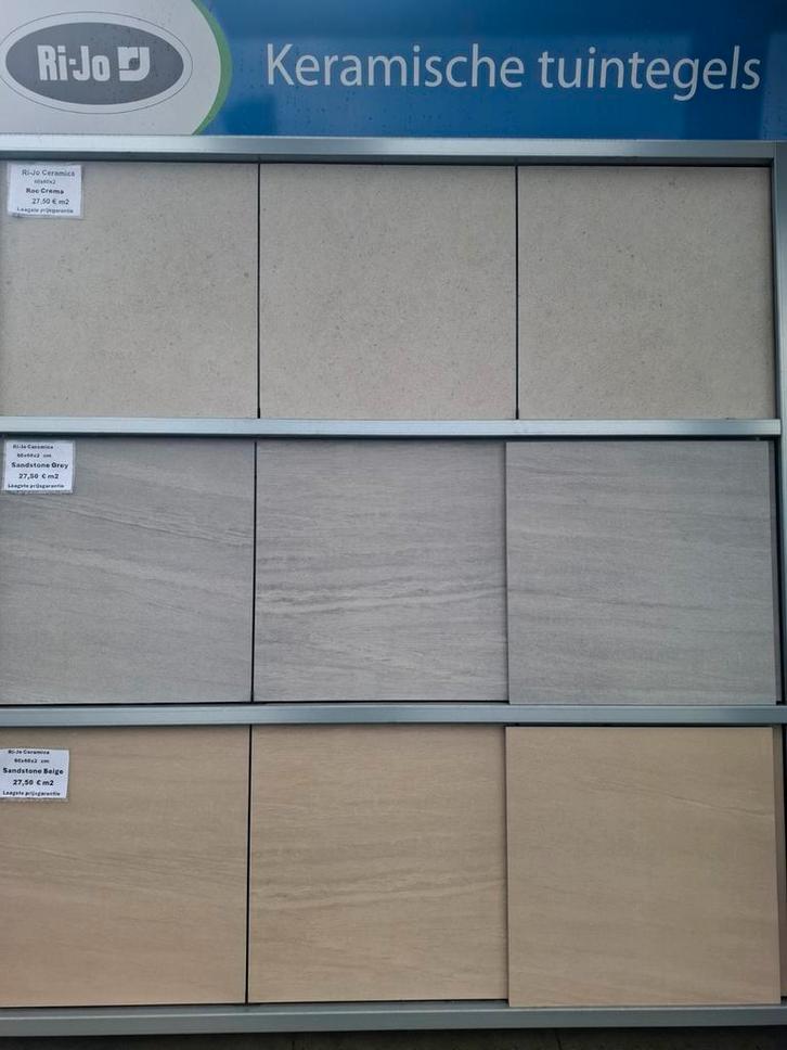 Tuintegels van A-Kwaliteit!, Tuin en Terras, Tegels en Klinkers, Nieuw, Terrastegels, Keramiek, 10 m² of meer, Ophalen of Verzenden