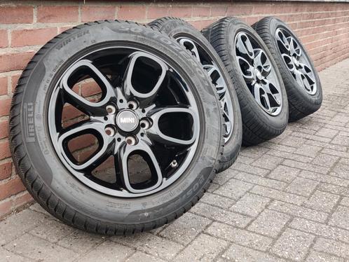 Originele Mini Clubman F54 Winterset Zwart Loop Spoke 494, Auto-onderdelen, Banden en Velgen, Banden en Velgen, Winterbanden, 16 inch
