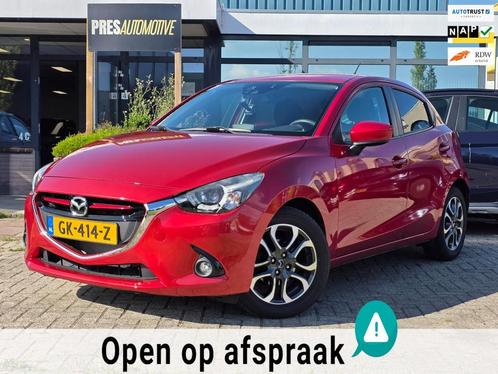 Mazda 2 1.5 Skyactiv-G GT-M |CLIMA|CRUISE|NAVI|PDC|STOELVW, Auto's, Mazda, Bedrijf, Te koop, ABS, Airbags, Airconditioning, Boordcomputer
