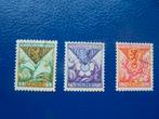 3 Postzegels Nederland 1925, serie Kinderzegels Provinciewap, Ophalen of Verzenden, T/m 1940, Gestempeld