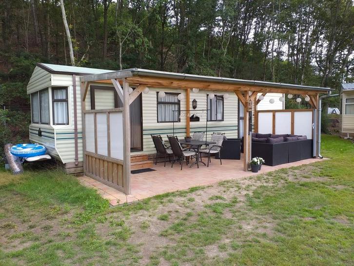 Stacaravan op Molecatenpark Kuierpad Wezuperbrug, Caravans en Kamperen, Stacaravans, tot en met 6, Ophalen