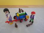 Playmobil Moeder en kind met bolderwagen, Ophalen, Zo goed als nieuw, Complete set