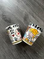 Blond amsterdam eierdoppen 2 stuks, Ophalen of Verzenden, Zo goed als nieuw, Aardewerk, Blond Amsterdam