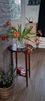 Oud art deco houten plantentafeltje design, Antiek en Kunst, Ophalen