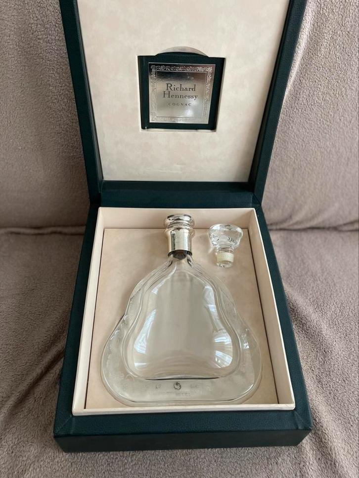 Richard Hennessy Cognac Decanter Baccarat kristal, Antiek en Kunst, Antiek | Glas en Kristal, Ophalen of Verzenden