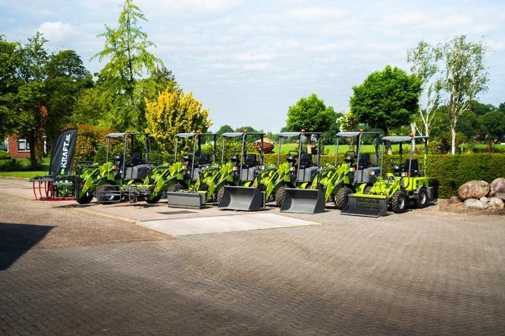 E-Kraft elektrische shovel minishovel wiellader giant, Zakelijke goederen, Machines en Bouw | Kranen en Graafmachines, Wiellader of Shovel