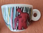 Illy art collection 3 verzamelkopjes met schotels, Verzenden, Zo goed als nieuw, Porselein, Kop en/of schotel