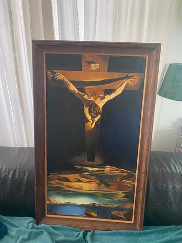 Orgineel olieverf schilderij Chris Bukalski Salvador Dali beschikbaar voor biedingen
