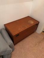 Vintage houten klepkast/ tv meubel/ dressoir, Huis en Inrichting, Kasten | Overige, Ophalen, Gebruikt