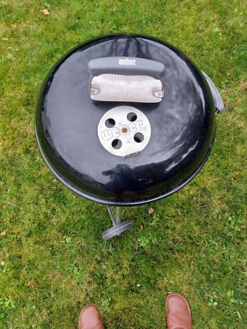 Weber Compact Kettle houtskool bbq metaal zwart  beschikbaar voor biedingen
