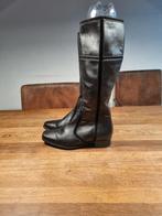 Zwarte leren laarzen van verhulst mt 38 (5), Kleding | Dames, Schoenen, Ophalen of Verzenden, Zo goed als nieuw, Zwart, Hoge laarzen