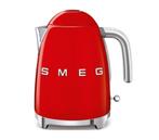 SMEG waterkoker rood, nieuw, twee keer water mee gezet, Nieuw, Rvs, 1 tot 2 liter, Ophalen