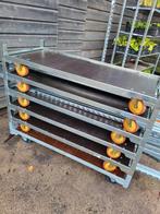 Deense karren,  rol containers, Doe-het-zelf en Verbouw, 100 liter of meer, Ophalen, Gebruikt, Transportkar