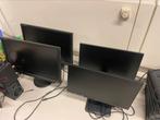 Vier monitors Iyama pro lite b278ohsu en xub2492hsu, Computers en Software, Zo goed als nieuw, Ophalen