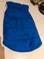 Warm hondenjasje donkerblauw, Dieren en Toebehoren, Hondenkleding, Ophalen of Verzenden, Zo goed als nieuw, Hondenjas