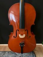 4/4 cello, Muziek en Instrumenten, Strijkinstrumenten | Cello's, 4/4-cello, Gebruikt, Ophalen of Verzenden, Met koffer