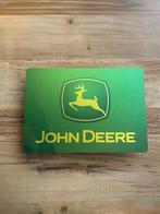 Reclamebord John Deere logo 40x57cm aluminium, Verzenden, Nieuw, Reclamebord