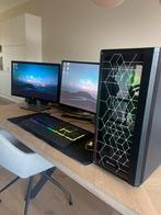 Gaming pc + 2 monitoren, Computers en Software, Ophalen, 64 GB of meer, Zo goed als nieuw, Gaming