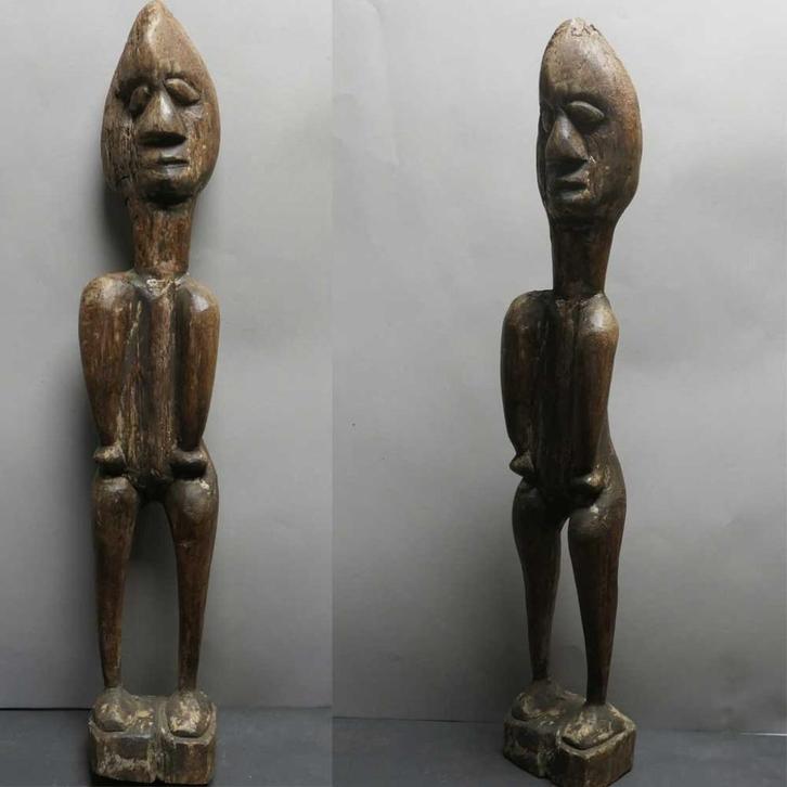 houten voorouder beeld Papua DX4 tribal kunst Indonesie, Antiek en Kunst, Kunst | Niet-Westerse kunst, Ophalen of Verzenden