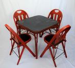 Mahjong tafel met 4 stoelen, Antiek en Kunst, Ophalen