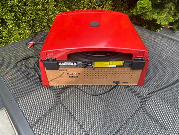 Retro Platenspeler Bigben met Radio/CD beschikbaar voor biedingen