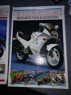 Honda motoren folder jaren 80, Ophalen of Verzenden, Honda