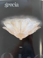 Plafonniere " Gracia "  merk Novaresi, Ophalen, Nieuw, Glas, Klassiek