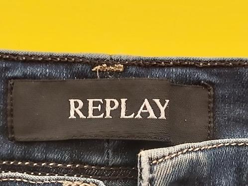 Reply Jeans Spijker broek met blauwe kleur maat 32 / 32, Kleding | Heren, Broeken en Pantalons, Zo goed als nieuw, Overige maten
