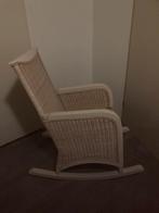 Schommelstoel hout-rotan, Ophalen, Riet of Rotan, Overige kleuren, Zo goed als nieuw