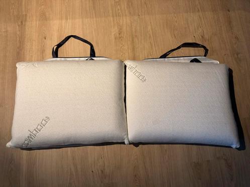 Latex hoofdkussens 60x70 Firm, Huis en Inrichting, Slaapkamer | Beddengoed, Gebruikt, Kussen, Eenpersoons, Wit, Ophalen