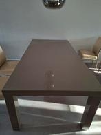 Moderne eettafel, Huis en Inrichting, Tafels | Eettafels, 100 tot 150 cm, Ophalen of Verzenden, Zo goed als nieuw, 150 tot 200 cm