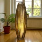 Vintage Bamboe Vloerlamp, Louis Sognot Stijl, Jaren 70, Ophalen
