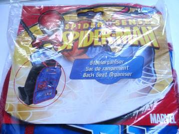 Spider man auto stoelorganiser Spiderman Nieuw beschikbaar voor biedingen