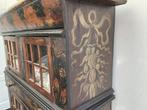 Handbeschilderde kast 17e 18e eeuw, Antiek en Kunst, Antiek | Meubels | Kasten, Ophalen