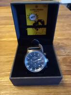 ALPHA SIERRA HERENHORLOGE, Overige merken, Leer, Staal, Polshorloge