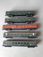 Minitrix Wagonset met ingebouwde verlichting 66612, Hobby en Vrije tijd, Modeltreinen | N-Spoor, Gelijkstroom, Trix, Wagon, Ophalen of Verzenden