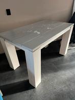 Steigerhouten eettafel - 140x77x80 cm, Ophalen, Gebruikt, 100 tot 150 cm, 50 tot 100 cm