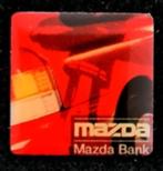 Mazda Bank pin- rood vierkant, Verzamelen, Speldjes, Pins en Buttons, Verzenden, Nieuw, Transport, Speldje of Pin