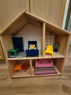 Ikea Flisat poppenhuis met meubels etc, Ophalen of Verzenden, Zo goed als nieuw