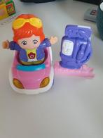 Vtech vrolijke vriendjes Kim met benzinepomp, Ophalen of Verzenden, Zo goed als nieuw