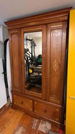 Koloniale kast met bladgoud, Antiek en Kunst, Ophalen