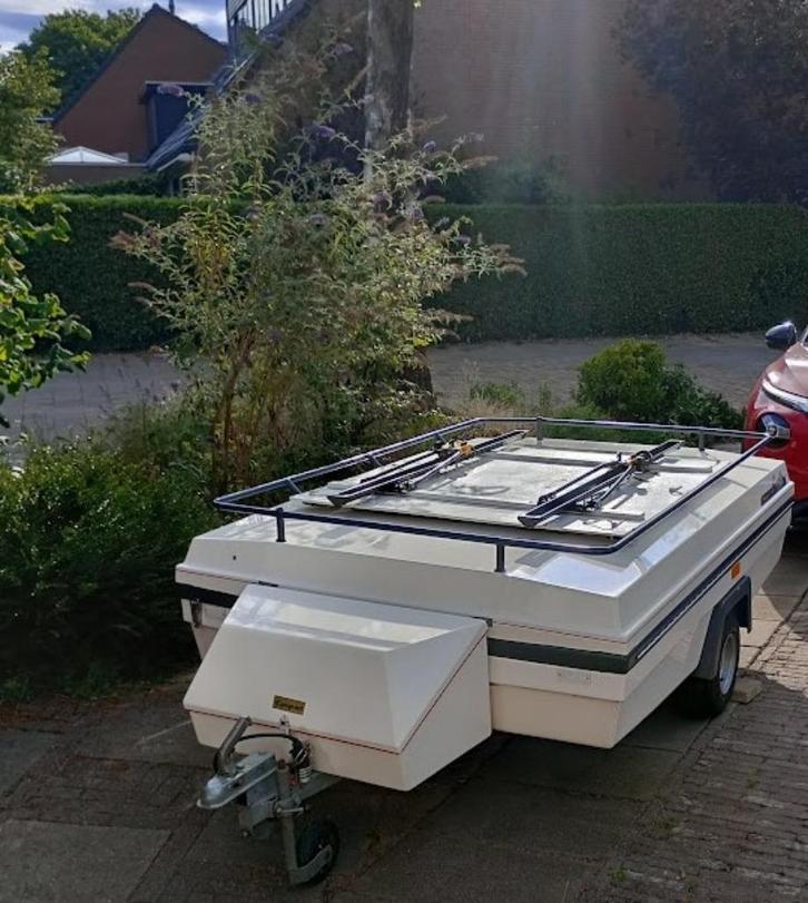 Vouwwagen Camplet Apollo  MOET WEG   T.E.A.B., Caravans en Kamperen, Vouwwagens, Camp-Let, tot en met 4, Meerkleurig, Aanwezig