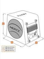 Als nieuwe Hertz DBA 200.3 actieve subwoofer, Ophalen, Nieuw, Laptop, USB