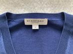 Trui Burberry katoen donker blauw navy v-hals heren maat M, Kleding | Heren, Blauw, Maat 48/50 (M), Ophalen of Verzenden, Zo goed als nieuw