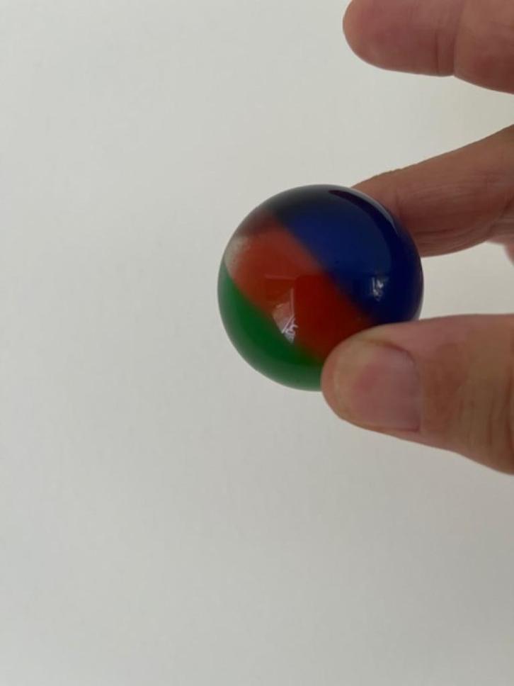 Multicolor Kwartsglas Bol (40 mm), Sieraden, Tassen en Uiterlijk, Edelstenen, Nieuw, Ophalen of Verzenden