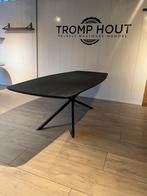 Deens ovaal eiken eettafel. 8 tot 10 personen, Ophalen, 100 tot 150 cm, Tromphout, Vijf personen of meer