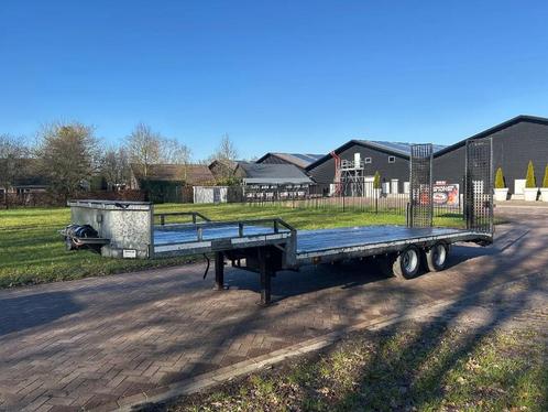 VELDHUIZEN Be oplegger semi dieplader 10 TON (bj 2012), Auto's, Vrachtwagens, Bedrijf, Te koop, Aanhangers en Opleggers, Overige brandstoffen