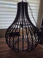 Zwarte hanglamp vd Hornbach. Ophalen in Kerk Avezaath., Ophalen, Zo goed als nieuw, Rond, 50 cm of meer